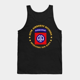 82nd Airborne Division - Operation New Dawn Tank Top